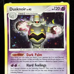 Dusknoir - Diamond & Pearl 2/130 - Holo Rare Pokemon TCG - Image 3
