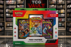 Pokemon TCG: First Partner Illustration Collection Series 1 Factory Sealed Box - Image 1
