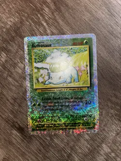Pokemon TCG 2002 Legendary Collection Bulbasaur 39/110 Reverse Holo Common - Image 3