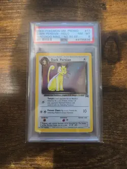Dark Persian 17 HP *No HP Error* Black Star Promo Vintage WOTC Pokemon Card - Image 1