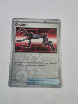 Grabber 162/165 Uncommon 151 Pokemon Reverse Holo Near Mint - Image 1