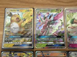 Pokemon GX Lot of 6 Raichu GX Onix GX Lurantis GX Pinsir GX Near Mint NM - Image 2