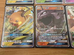 Pokemon GX Lot of 6 Raichu GX Onix GX Lurantis GX Pinsir GX Near Mint NM - Image 4