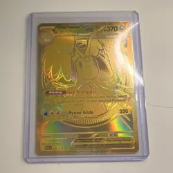 Pokemon TCG Mega Dragonite EX 295/217 XY Full Art Holo English HP 370 - Image 1