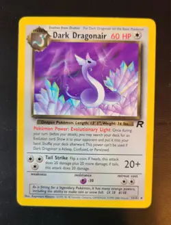 Pokemon TCG Team Rocket Dark Dragonair 33/82 LP - Image 1