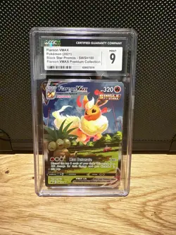 Pokemon CGC 9 Flareon VMAX Alt Art Promo From Flareon VMAX Premium Collection - Image 1