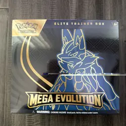 Pokemon TCG Mega Evolution Elite Trainer Box - ETB (Lucario) New & Sealed - Image 1