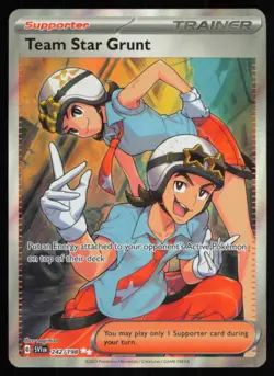 2023 SCARLET & VIOLET TEAM STAR GRUNT ULTRA RARE #242 - Image 1