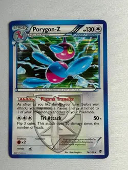 Porygon-Z Plasma Blast 74/101 Holofoil Rare NM Pokemon - Image 1