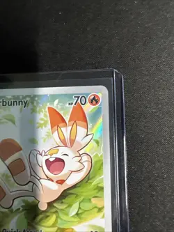 Scorbunny 225/217 Me: Ascended Heroes Holo Illustration Rare Pokemon TCG - Image 3