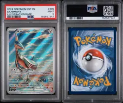 Pokemon TCG Skarmory Holo IR SV08: Surging Sparks 209/191 - Image 3