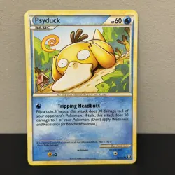 Psyduck - 74/102 - HGSS Triumphant Pokemon TCG NM - Image 1