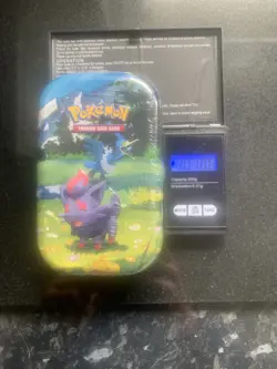Pokemon Ascended Heroes Mini Tin - 101.86g VERY HEAVY 🔥Possible GOD PACKU!🔥 - Image 1