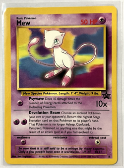 RARE Mew Black Star Promo 1995,96,98 Pokemon LV.23 #151 Collector - Image 4