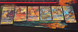 Pokemon 8 Sleeved Card Lot EX GX 69/106 12/106 33/181 22/236 54/236 20/214 - Image 1
