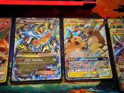 Pokemon 8 Sleeved Card Lot EX GX 69/106 12/106 33/181 22/236 54/236 20/214 - Image 2