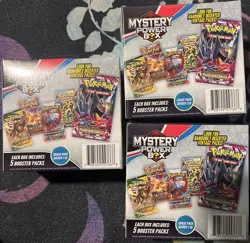 POKEMON SEALED (x3) MYSTERY POWER BOX SEALED BRAND NEW - Image 3