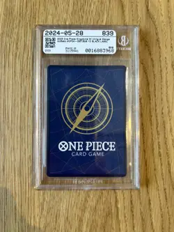 One Piece TCG Sabo OP04-083 Manga BGS BLACK LABEL Pristine 10 - Image 2