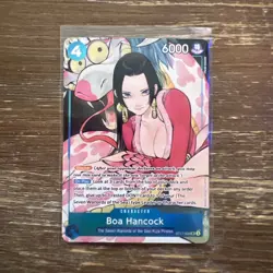 Bandai One Piece CCG Boa Hancock ST17-004 Character Special Foil 6000 EN DMG - Image 1