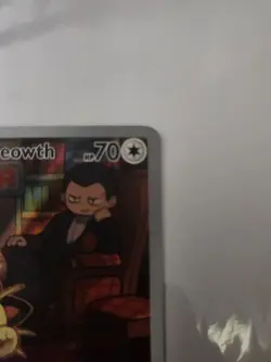Pokemon TCG Team Rockets Meowth Card 203/182 Destined Rivals - Image 4