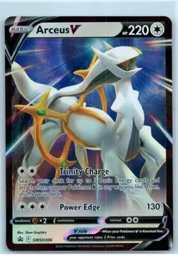 Arceus V SWSH306 SWSH: Sword & Shield Promo Cards 2019 (NM) - Image 1