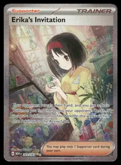 Pokemon Cards Erika's Invitation 203/165 151 Special Illustration Rare NM *2 - Image 1