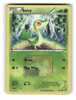 Snivy (League Promo) 1/114 Holo Promo League & Championship Cards Pokemon LP - Image 1
