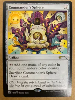 MTG 1x Commander's Sphere # 203 Secret Lair Drop Magic the Gathering Card x1 NM - Image 1