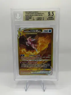 POKEMON ORIGIN FORME PALKIA VSTAR CROWN ZENITH GALARIAN GG67 BGS GEM MINT INVEST - Image 1