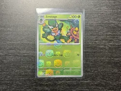 Simisage 005/086 Master Ball Pattern Reverse Holo NM Pokemon Card - Image 1