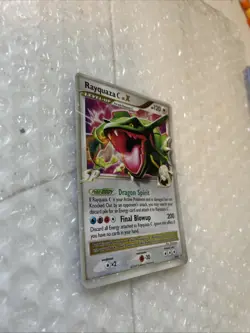 Rayquaza C LV.X DP47 Holo Promo Card Pokemon + greninja + kabutops - Image 2