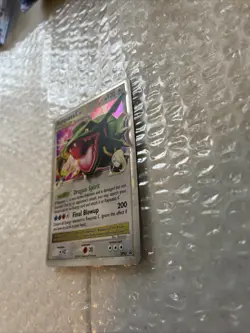 Rayquaza C LV.X DP47 Holo Promo Card Pokemon + greninja + kabutops - Image 3