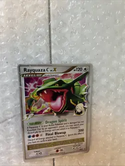Rayquaza C LV.X DP47 Holo Promo Card Pokemon + greninja + kabutops - Image 4