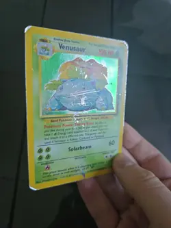 Pokemon TCG Venasaur Holo Card Base Set 1999 Unlimited, Card 15/102 - Image 3