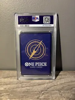 One Piece CCG Monkey.D.Luffy Romance Dawn Foil Card JP OP01-024 PSA 10 Gem Mint - Image 2