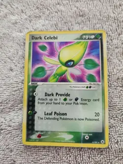 Dark Celebi - Holo Rare Card #4/101 - 2004 Pokemon - Hidden Legends Series - Image 1