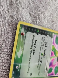 Dark Celebi - Holo Rare Card #4/101 - 2004 Pokemon - Hidden Legends Series - Image 4