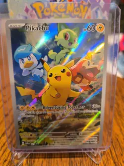 Pikachu 027 Sv: Scarlet & Violet Promo Cards Holo - Image 1