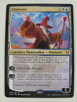 Elminster (274) Battle for Baldur's Gate CLB MTG Magic - Image 1
