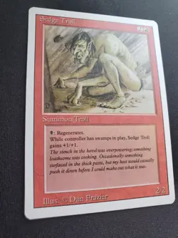 Sedge Troll - Revised *NM* Near Mint MTG - Image 3