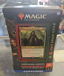 Commander Legends: Battle for Baldur's Gate - Exit from Exile Commander Deck MTG - Image 1