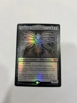 Valgavoth, Terror Eater #120 (Foil) (NM) Duskmourn DSK Magic MTG - Image 1