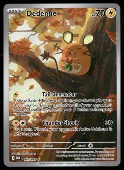 Dedenne 093/088 Holo Illustration Rare Perfect Order Pokemon NM - Image 1