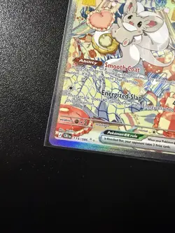 Pokemon TCG Chaos Rising Cinccino ex 119/086 Special Illustration Rare - Image 4
