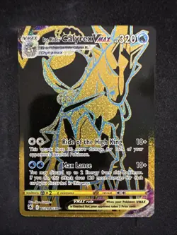 Ice Rider Calyrex VMAX TG29/TG30 Astral Radiance Trainer Gallery Pokemon Card - Image 1
