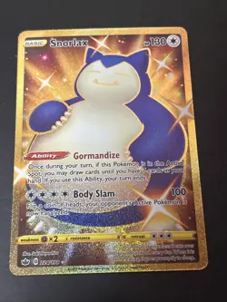 The Pokemon Company Snorlax Chilling Reign Secret Rare Full Art Holo PT 224/198 - Image 1