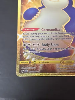 The Pokemon Company Snorlax Chilling Reign Secret Rare Full Art Holo PT 224/198 - Image 4