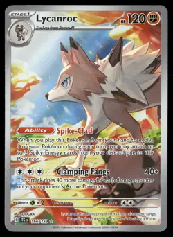 Lycanroc 166/159 Illustration Rare Journey Together Pokemon NM/M - Image 1