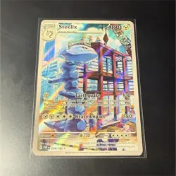 The Pokemon Company Steelix 208/182 SV04 Illustration Rare Holo EN 2023 180HP - Image 1