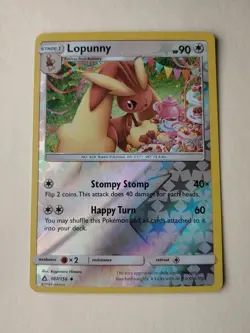Lopunny 107/156 Reverse Holo Ultra Prism Pokemon TCG - LP - Image 1